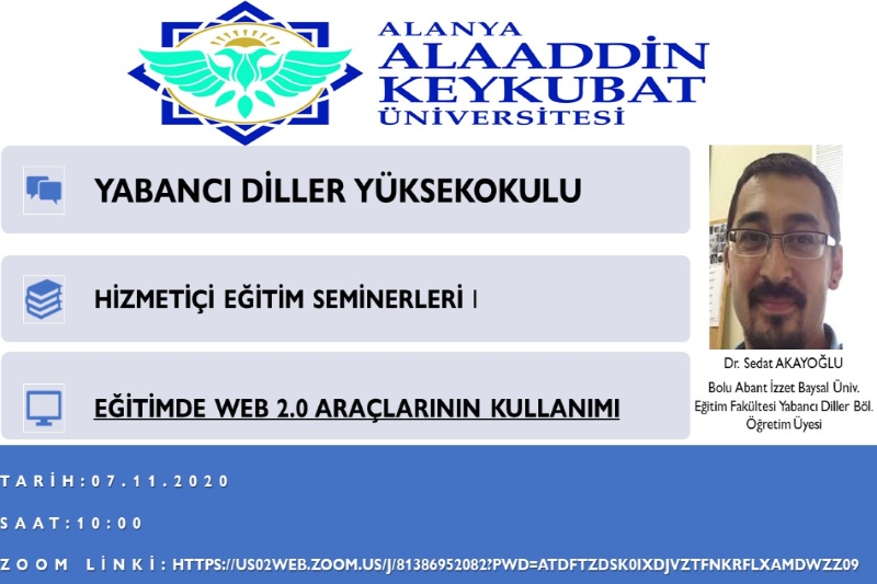 Online Seminer: İnteraktif ders materyalleri hazırlama ve yayınlama